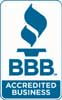 Accredited with the Better Business Bureau