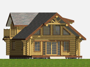 log home plan