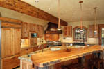 Hybrid Log House Kitchen