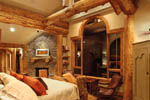 Hybrid Log House Bedroom