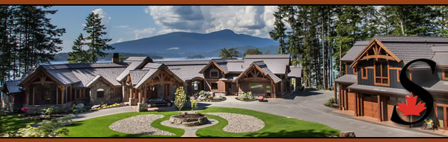 Log Home at Big Moose, NY