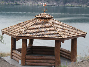 log gazebo