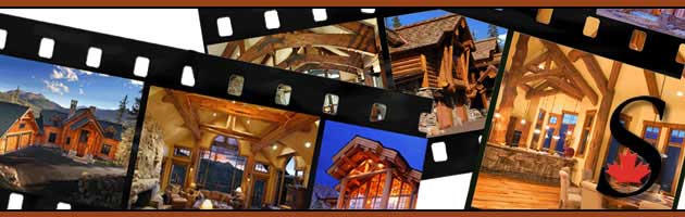 log home photos header