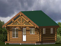 log home plan 72