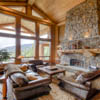 Resort log home in Sun Peaks Resort, BC
