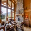 Great room in resort log home in Sun Peaks Resort, BC