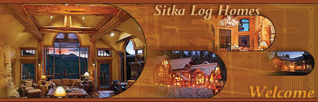 Sitka Log Homes header