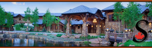 Log Home at Aspen Grove Ranch, CO