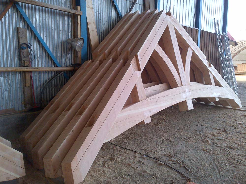 Timber Frame  Home  Construction 